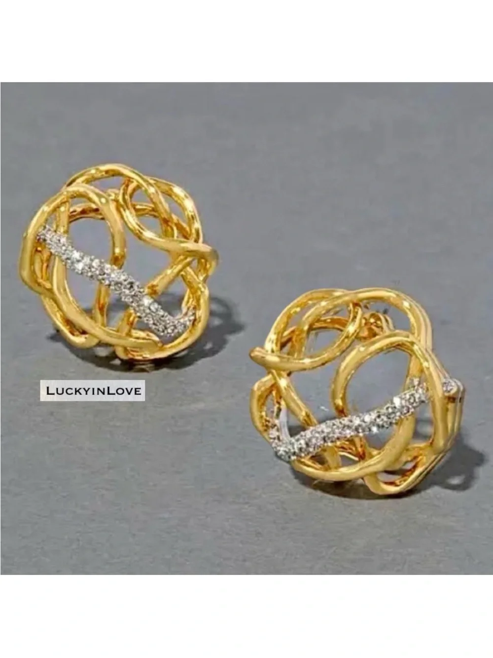 Alexis Bittar • Solanales Twisted Button Earrings